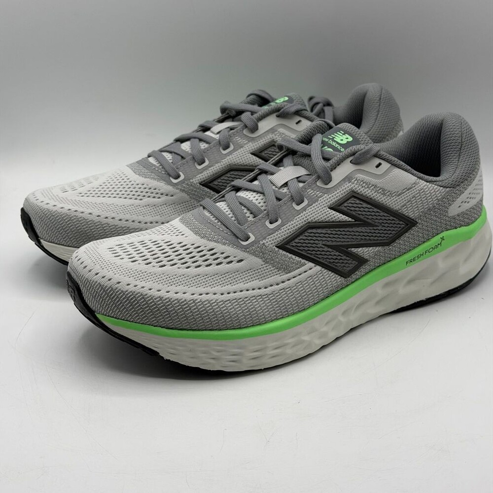 New Balance EVOZ V4 Fresh Foam X MEVOZLG4 Men’s Size 10 Gray Running Mesh Shoes